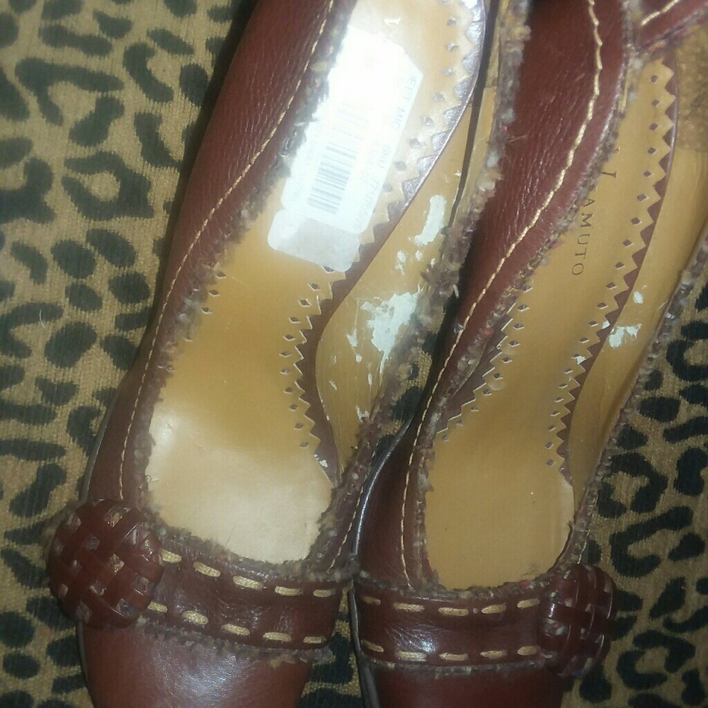 brown wedge